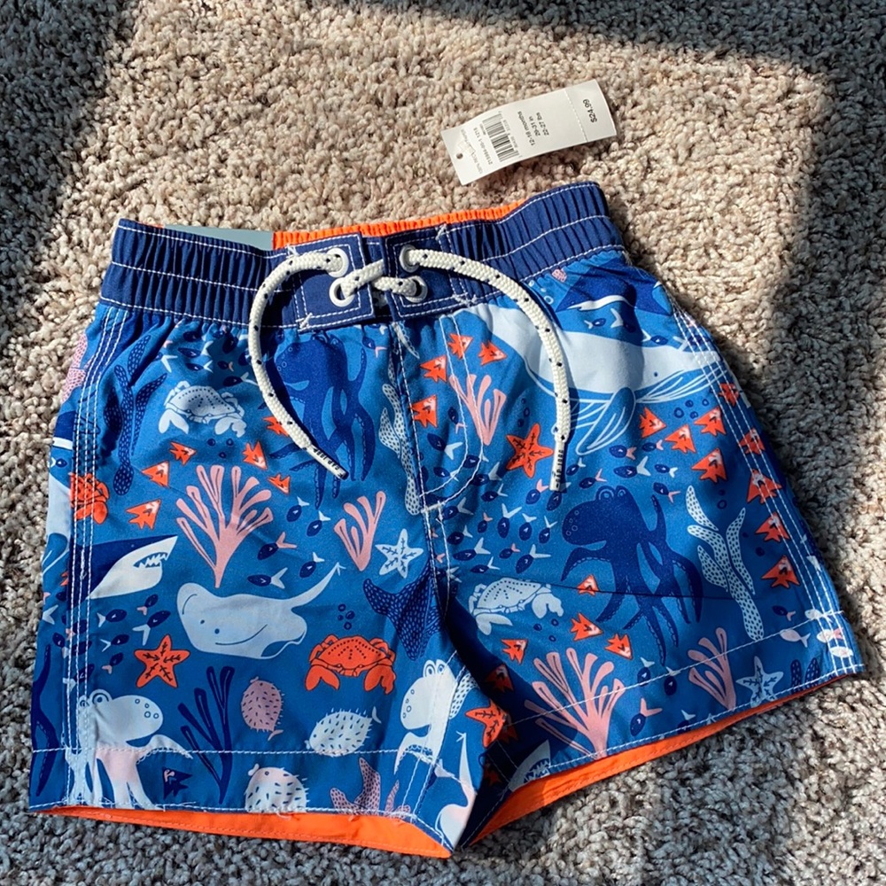 Brand new Baby Gap swim trunks